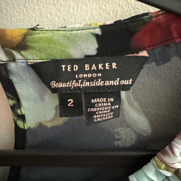 Ted Baker London floral blouse - Picture 3 of 3
